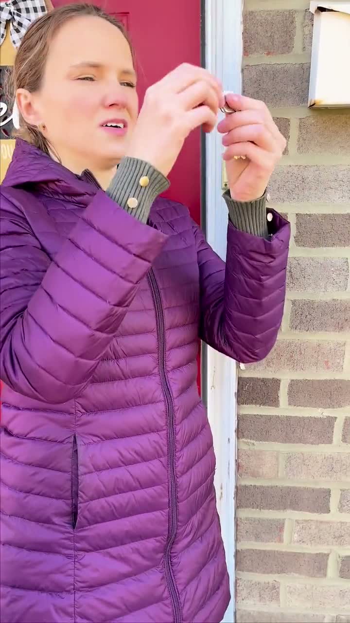 Still from a product video for Lockly